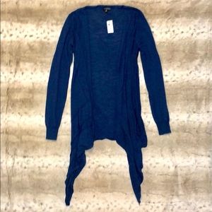 THE LIMITED- Textured Drape Front Cardigan